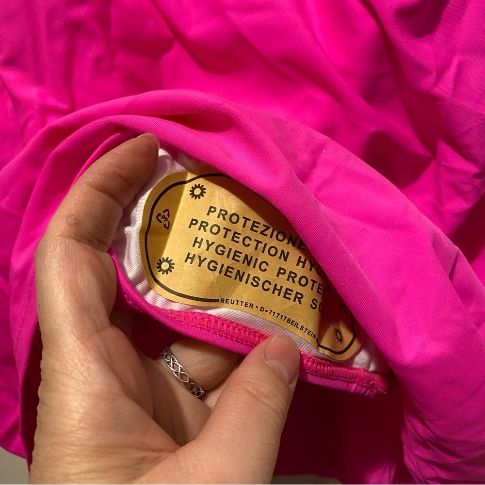 Chic Hot Pink Swim Coverup - Picture 5 of 7
